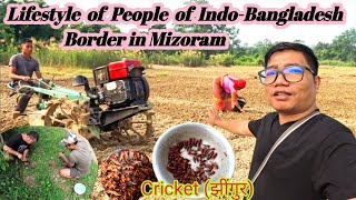 Lifestyle of People of IndoBangladesh Border in Mizoram Northeast  Village life  Tribal life [upl. by Bremen148]