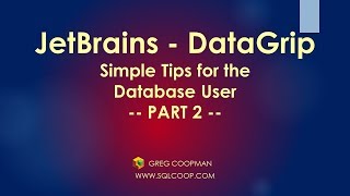 Datagrip Simple tips and ideas to Advanced Users  Hands On Demos [upl. by Hathaway]