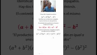 Binomios conjugados 03 parte 05 matematicas algebra binomiosconjugados diferenciadecuadrados [upl. by Cis365]