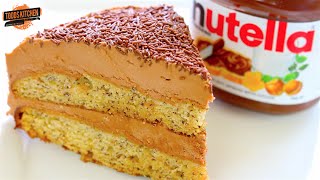 Nutella Banana Cake [upl. by Erimahs]