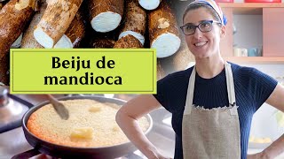 Só precisa de mandioca e sal  Receita simples com um ingrediente símbolo do Brasil [upl. by Eiblehs]