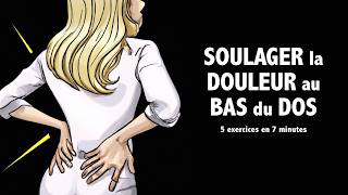 Soulager la DOULEUR au bas du DOS exercices à faire CHAQUE MATIN en 7 minutes [upl. by Mill]