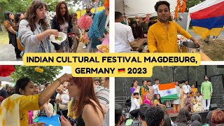 Indian Cultural Festival 2023 Magdeburg Germany🇩🇪 OVGU UNIVERSITY amp Hochschule GERMANYWALLA [upl. by Aikemaj]