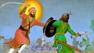 Guru Hargobind Sahib ji fight with Painde khan katha by Giani Sher Singh ji [upl. by Ssepmet]