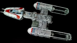 Building Bandais Star Wars YWing [upl. by Erik]