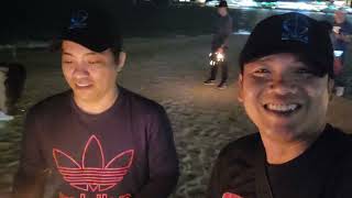 Enjoying the songdo beach at nightnagpailaw kami [upl. by Einrae660]