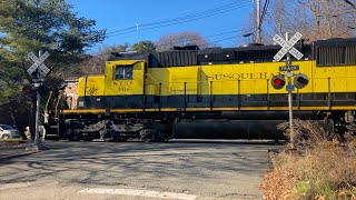 Railroad Crossing Pompton Lakes US  Pierson Miller Dr  New Jersey [upl. by Apollo204]