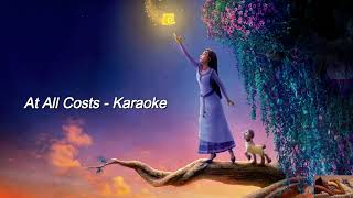 Wish  At All Costs  Karaoke  Lyrics [upl. by Gall623]