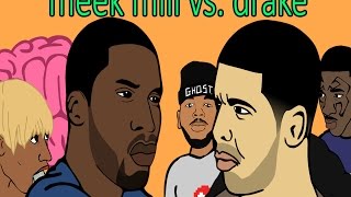 Drake and Meek Mills Ghostwriter Beef [upl. by Ognimod]