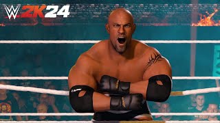 WWE 2K24  GOLDBERG Entrance  ALL Signatures amp Finishers [upl. by Munt]