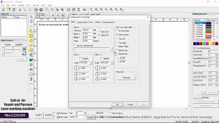 Laser marking machine parameter setup [upl. by Hait]