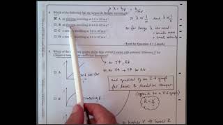 Edexcel IAL Physics Unit 2 May2019 Q110 [upl. by Nivrem248]