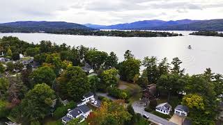 New England Fall Foliage Highlights  Lake George NY Quechee and Woodstock VT [upl. by Calvin709]