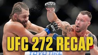 UFC 272 Recap Colby Covington beats Jorge Masvidal by decision  ESPN MMA [upl. by Kushner685]