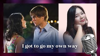 I Got To Go My Own Way Karaoke Duet High School Musical  Sing the Male Part  Arzu Amore [upl. by Shari]