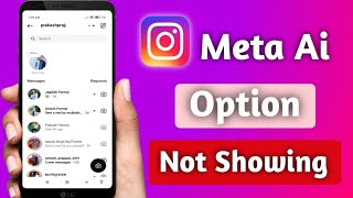 meta ai not showing on instagram instagram me meta ai option nhi aa raha [upl. by Dnama]