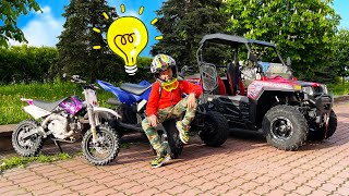 Dens shopping story on his quad bike [upl. by Hamon932]