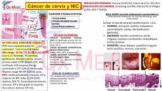 7 RM19 1V DIA 4 GINECOLOGIA CANCER DE CERVIX Y NIC PARTE I [upl. by Judsen]