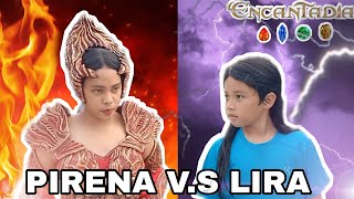 PIRENA VS LIRA sino Ang angat Sa pakikipag bardagulan charizzz [upl. by Opal]