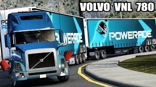 Camión de POWERADE Doble en un VOLVO VNL 780 Ruta en Zacatecas American Truck Simulator [upl. by Yahsel]