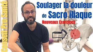 MAL DE DOS et sacro iliaque comment faire pour SOULAGER la DOULEUR [upl. by Ltsyrk]