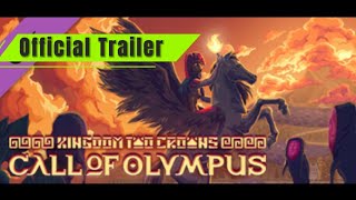 Kingdom Two Crowns Call of Olympus Official Released Trailer [upl. by Yellat]