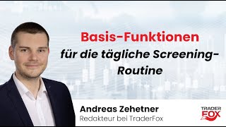 BasisFunktionen für die tägliche ScreeningRoutine [upl. by Akiwak]