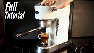 Live Video DeLonghi Dedica Full Tutorial [upl. by Adnicaj694]