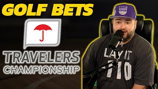 Travelers Championship Picks  PGA Golf Bets With Kyle Kirms [upl. by Lila228]