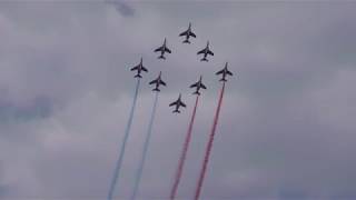 PATROUILLE DE FRANCE La Ferté Alais 20 Mai 2018 [upl. by Htieh456]