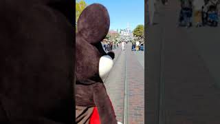 MICKEY MOUSE FOLKMANIS PUPPET at DISNEYLAND   JustinTalksPuppets [upl. by Schurman]