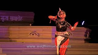 Kadambari Shivaya performs Odissi Khajuraho Dance Festival 2018  Part 3 [upl. by Primalia33]