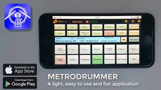 METRODRUMMER much more than a metronome   ios amp android [upl. by Ainigriv867]