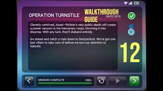 Nobodies Silent Blood Walkthrough MISSION 12  OPERATION TURNSTILE [upl. by Erej]