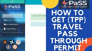 SPASS How To Get Travel Pass Through Permit TPP [upl. by Burney]