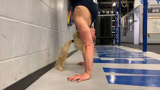 CompTrain  Handstand Hold Stretch [upl. by Botzow]