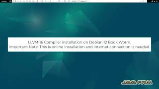 How to install Clang LLVM 16 and how to compile and run CC on Debian 12 [upl. by Blen]