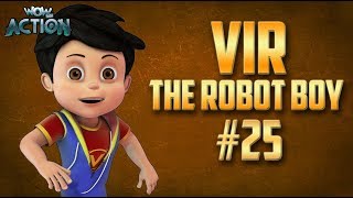 Vir The Robot Boy  Hindi Cartoon Compilation For Kids  Compilation 25  WowKidz Action [upl. by Wiseman]