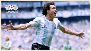 All of Argentinas 1986 World Cup Goals  Maradona Valdano amp more [upl. by Ssidnak]