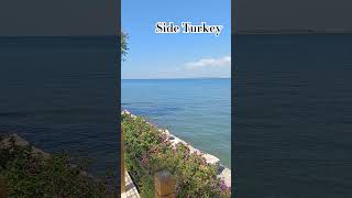 Side Turkey Turcja październik october holiday side turkey sea [upl. by Nnylatsyrk]