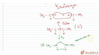 A ketone A which undergoes halform reaction gives compound B on reduction B on heating with sulphu [upl. by Bogosian]