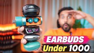 Top 5 best Earbuds Under 1000 💥⚡️ Best Tws Under 1000 in 2023⚡️ [upl. by Waddington]