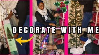 Decorating my Christmas Tree 65 Prelit Tree Vibrant colors  Beauty room Holiday decor [upl. by Ived]