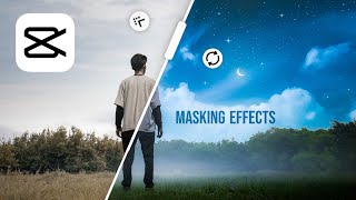 CapCut Tutorial 5 CREATIVE Editing Tricks using MASKS [upl. by Amadas]