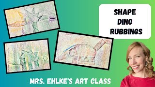 SHAPE Dino Rubbings [upl. by Araem]