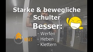 Starke UND bewegliche SCHULTER  MACH DIESE ÜBUNG [upl. by Katharyn529]