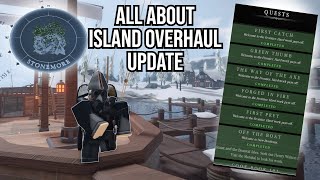 NEW ALL ABOUT ISLAND OVERHAUL UPDATE  Roblox Northwind [upl. by Drofnil]