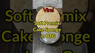 Premix cake sponge in OTG shorts [upl. by Gorton192]