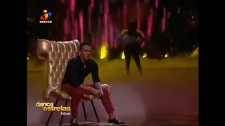 A dançar Kizomba  Cristina Ferreira e Pedro Teixeira [upl. by Powder]