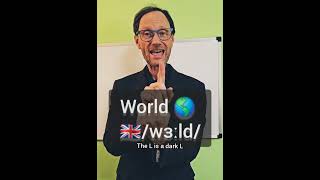 Pronounce WORLD 🌎 wɜːld in BRITISH ENGLISH 🇬🇧 english hablaingles englishaccent learnenglish [upl. by Htedirem]